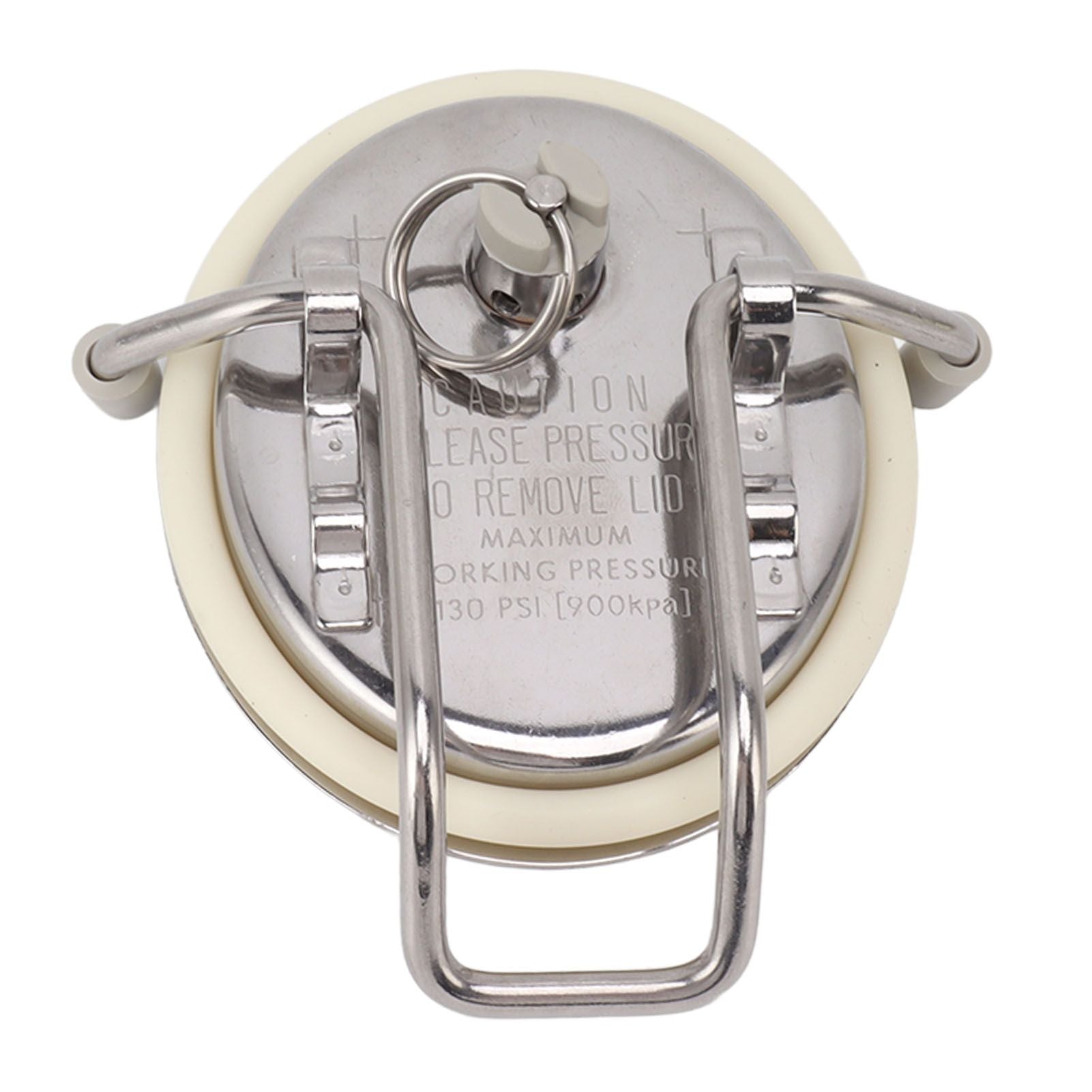 Beer Keg Lid Stainless Steel Soda Barrel Cover Carbonation Lid Accesosry for Home Brewing