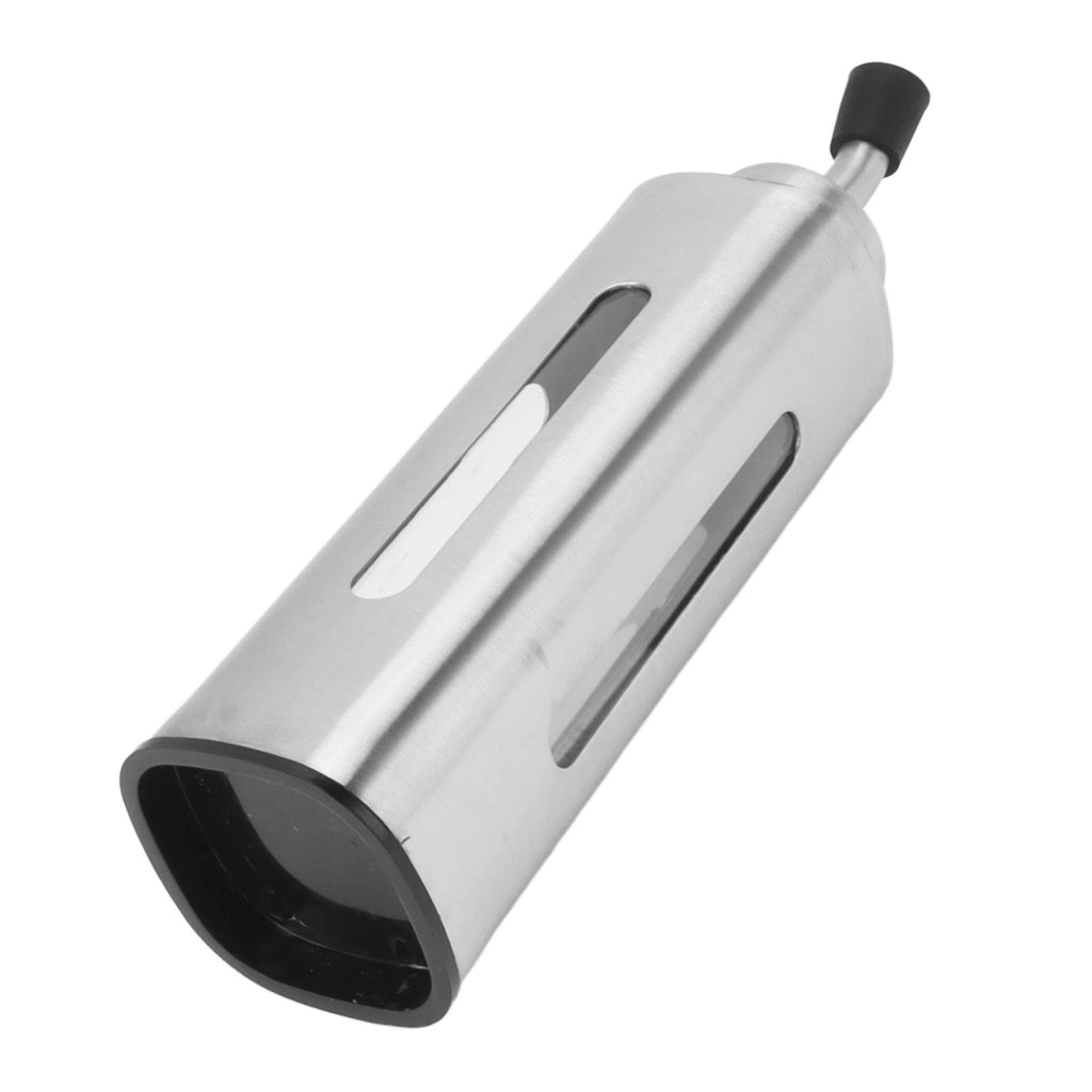 220ml Oil Dispenser Bottle Stainless Steel Oil Bottle Sauce Container for Olive Oil Vinegar Soy Sauce Rectangle