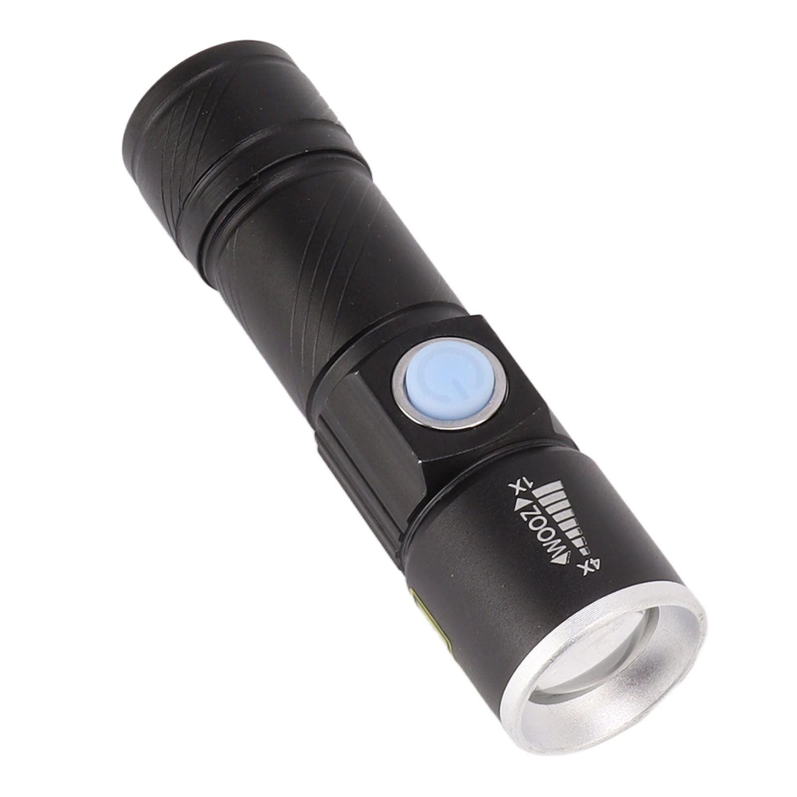 UV Flashlight USB 395nm LED Ultraviolet Black Light Detector for Fluorescent Agent Detection Jade Identification