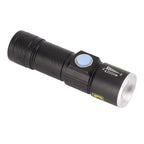 UV Flashlight USB 395nm LED Ultraviolet Black Light Detector for Fluorescent Agent Detection Jade Identification