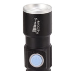 UV Flashlight USB 395nm LED Ultraviolet Black Light Detector for Fluorescent Agent Detection Jade Identification