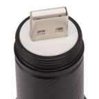 UV Flashlight USB 395nm LED Ultraviolet Black Light Detector for Fluorescent Agent Detection Jade Identification