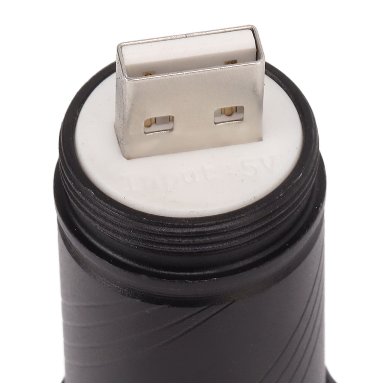 UV Flashlight USB 395nm LED Ultraviolet Black Light Detector for Fluorescent Agent Detection Jade Identification