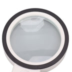 30X Handheld Large Magnifying Glass UV Banknote Inspection Magnifying Glass 12 LED Illuminated Lighted Magnifier For Reading Antique Jewelry Appreciation
