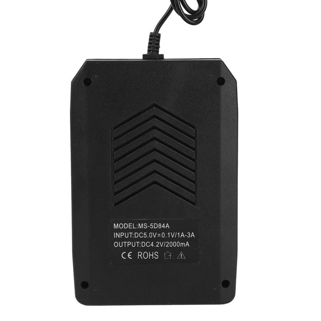 18650 Battery Charger Independent Charging 4 Bay Universal Smart Battery Charger for 10440 14500 16340 16650 14650 18350 18500 18650 Lithium Li Ion Batteries