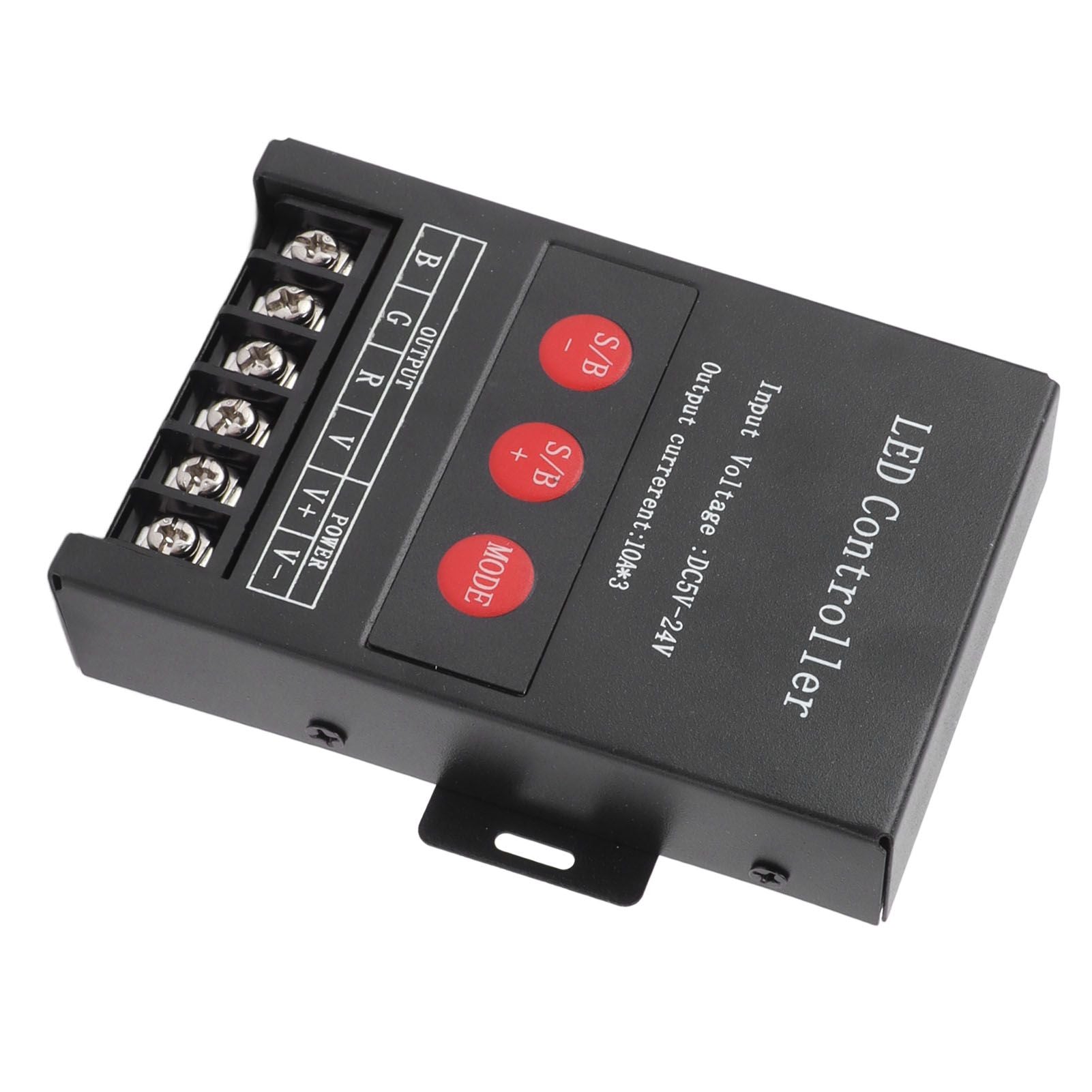 RGB LED Controller High Power Wireless Iron Shell 15 Modes Colorful Light Controller for KTV Hotel Home