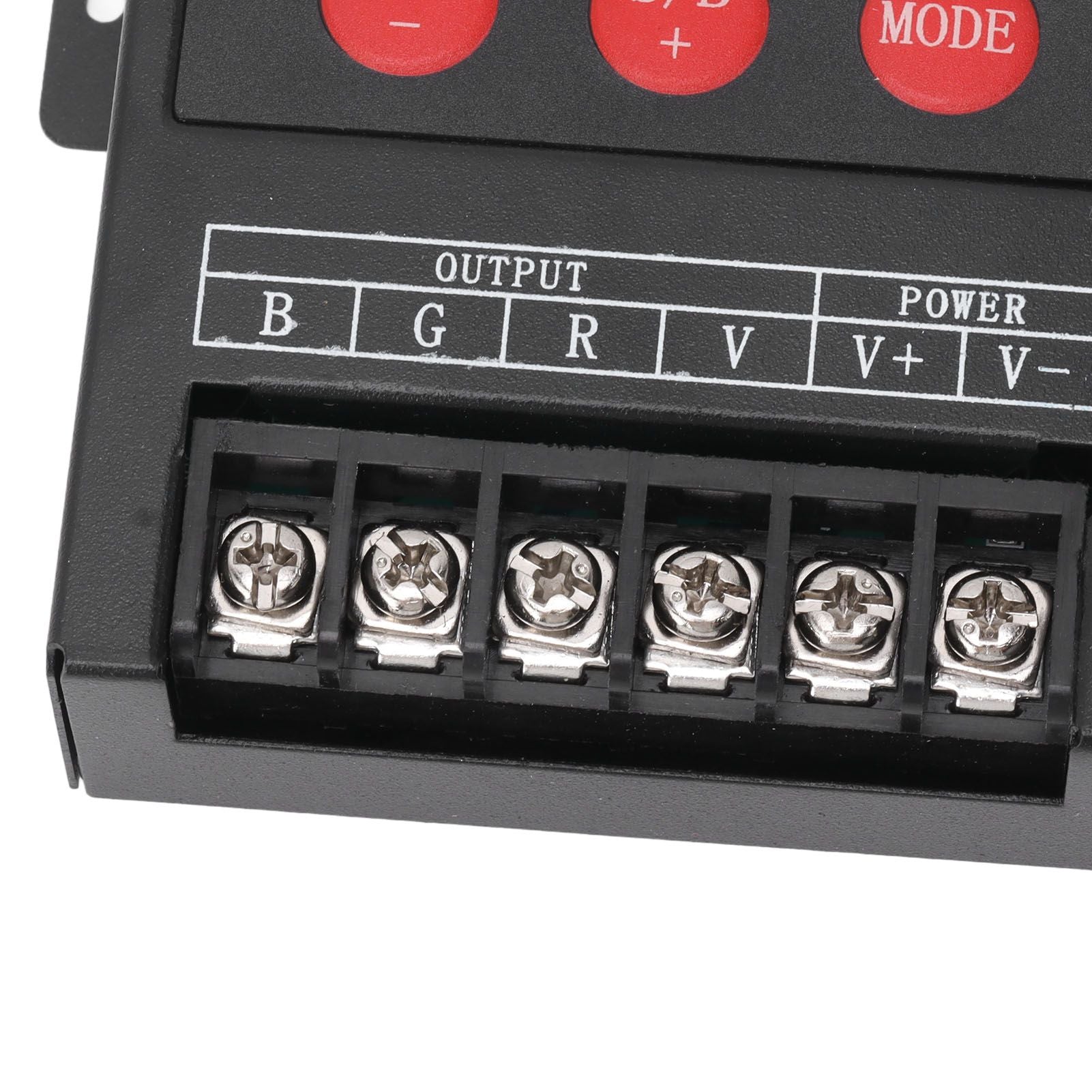 RGB LED Controller High Power Wireless Iron Shell 15 Modes Colorful Light Controller for KTV Hotel Home