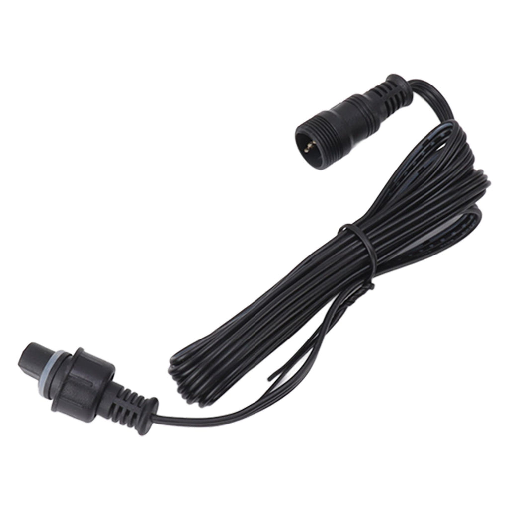 5pcs 4.9ft Deck Light Extension Cable IP67 Waterproof Extension Cord with Male and Female 3Pin Connectors for Outdoor