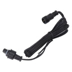 5pcs 4.9ft Deck Light Extension Cable IP67 Waterproof Extension Cord with Male and Female 3Pin Connectors for Outdoor