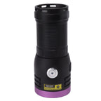 365nm Flashlight Aluminium Alloy USB Type C 60W UV 365nm Light Flashlight for Cat Urine Detection Dry Stains Detection