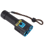 365nm UV Flashlight 2 in 1 LED White and Ultraviolet Light USB Rechargeable Pet Urine Detector for Resin Curing Fishing Minerals Scorpion
