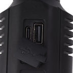 365nm UV Flashlight 2 in 1 LED White and Ultraviolet Light USB Rechargeable Pet Urine Detector for Resin Curing Fishing Minerals Scorpion