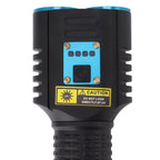 365nm UV Flashlight 2 in 1 LED White and Ultraviolet Light USB Rechargeable Pet Urine Detector for Resin Curing Fishing Minerals Scorpion