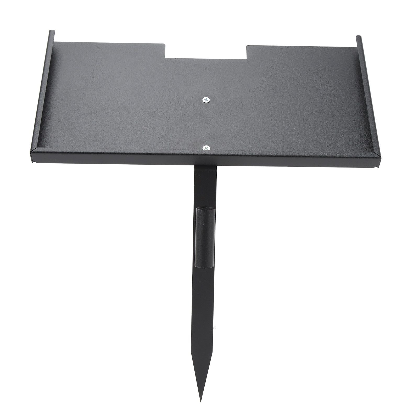 Grave Marker Stand Marker Holder Iron Anti Fade Easy Assembly Matte Finish Drain Hole Memorial Stone Plaque Stand for Loved Ones Pets