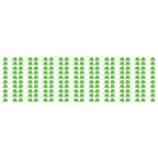 100PCS Greenhouse Arch Frame Double Head Plastic Clip Heating Press Film Clip Clamp 5mm