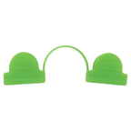 100PCS Greenhouse Arch Frame Double Head Plastic Clip Heating Press Film Clip Clamp 5mm