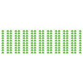 100PCS Greenhouse Arch Frame Double Head Plastic Clip Heating Press Film Clip Clamp 6mm