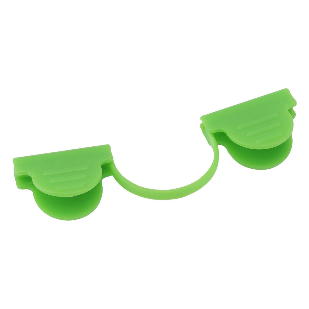 100PCS Greenhouse Arch Frame Double Head Plastic Clip Heating Press Film Clip Clamp 6mm