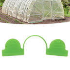 100PCS Greenhouse Arch Frame Double Head Plastic Clip Heating Press Film Clip Clamp 6mm