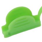 100PCS Greenhouse Arch Frame Double Head Plastic Clip Heating Press Film Clip Clamp 6mm