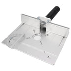 Aluminium Router Table Insert Plate Table for Woodworking Benches Router Plate Wood Tools Adjustable Milling Trimming Machine