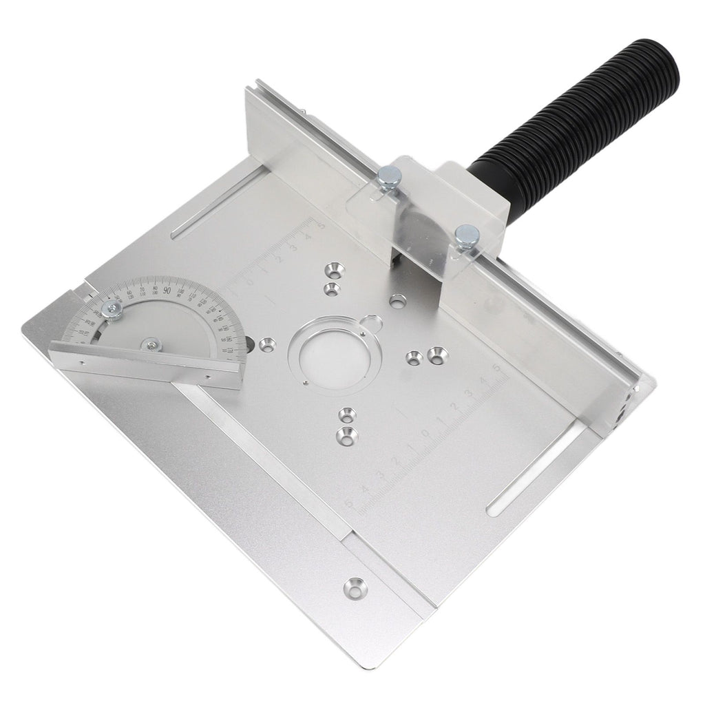 Aluminium Router Table Insert Plate Table for Woodworking Benches Router Plate Wood Tools Adjustable Milling Trimming Machine