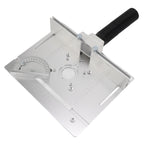 Aluminium Router Table Insert Plate Table for Woodworking Benches Router Plate Wood Tools Adjustable Milling Trimming Machine