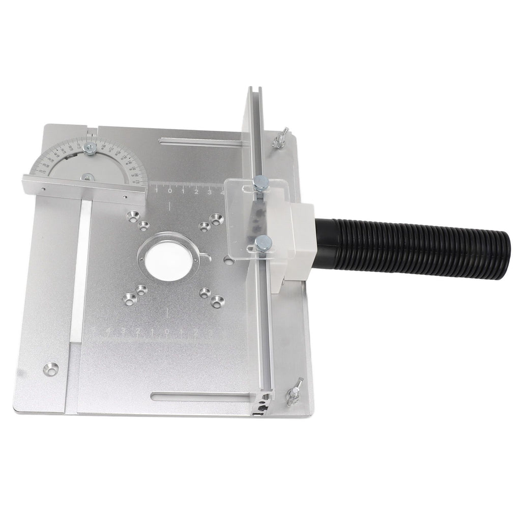 Aluminium Router Table Insert Plate Table for Woodworking Benches Router Plate Wood Tools Adjustable Milling Trimming Machine