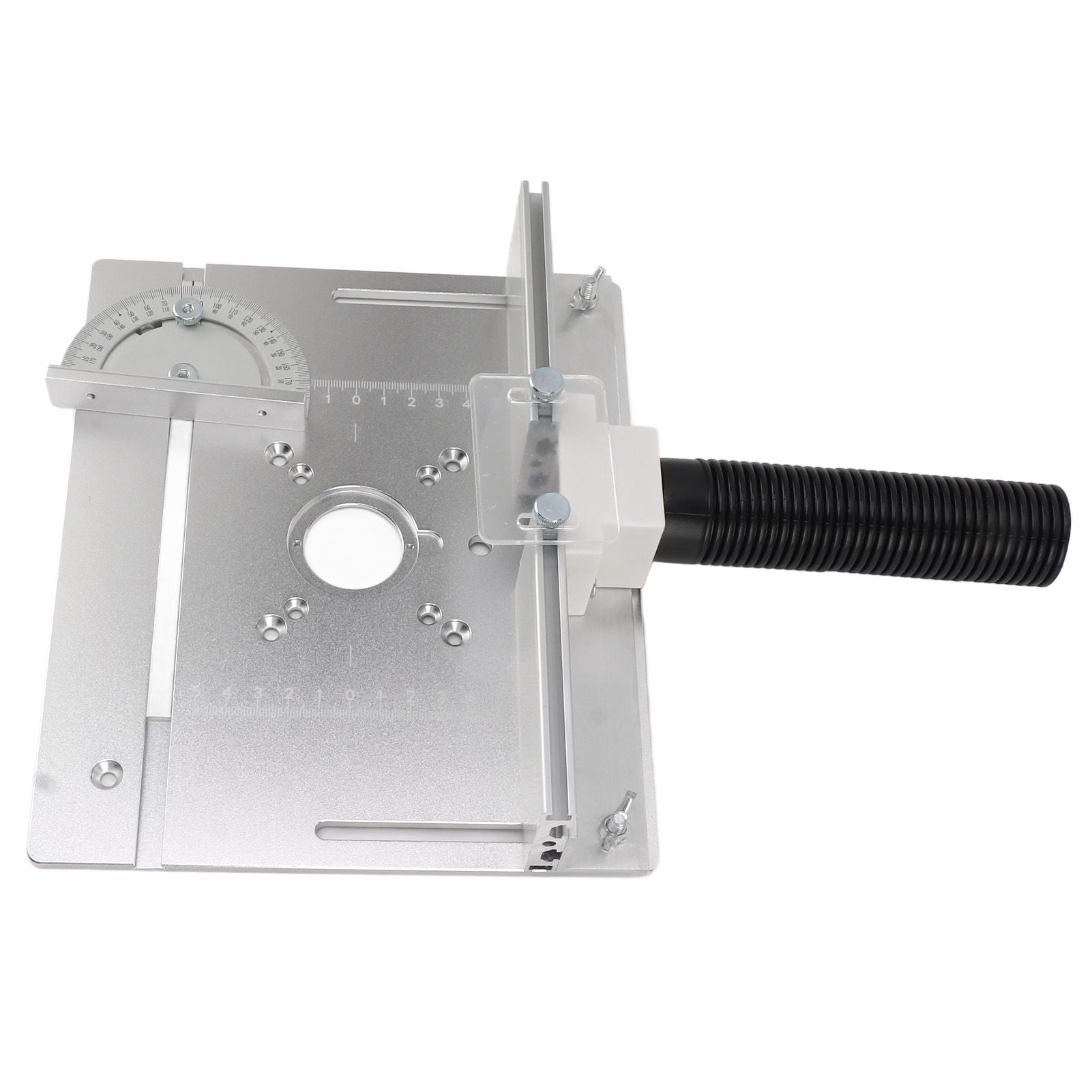 Aluminium Router Table Insert Plate Table for Woodworking Benches Router Plate Wood Tools Adjustable Milling Trimming Machine