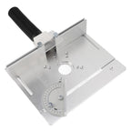 Aluminium Router Table Insert Plate Table for Woodworking Benches Router Plate Wood Tools Adjustable Milling Trimming Machine