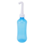 Nasal Irrigation Manual Sinus Rinse Bottle Pressure Nose Wash Cleaner for Children Adults Kids 310ml+ Single Hole Head