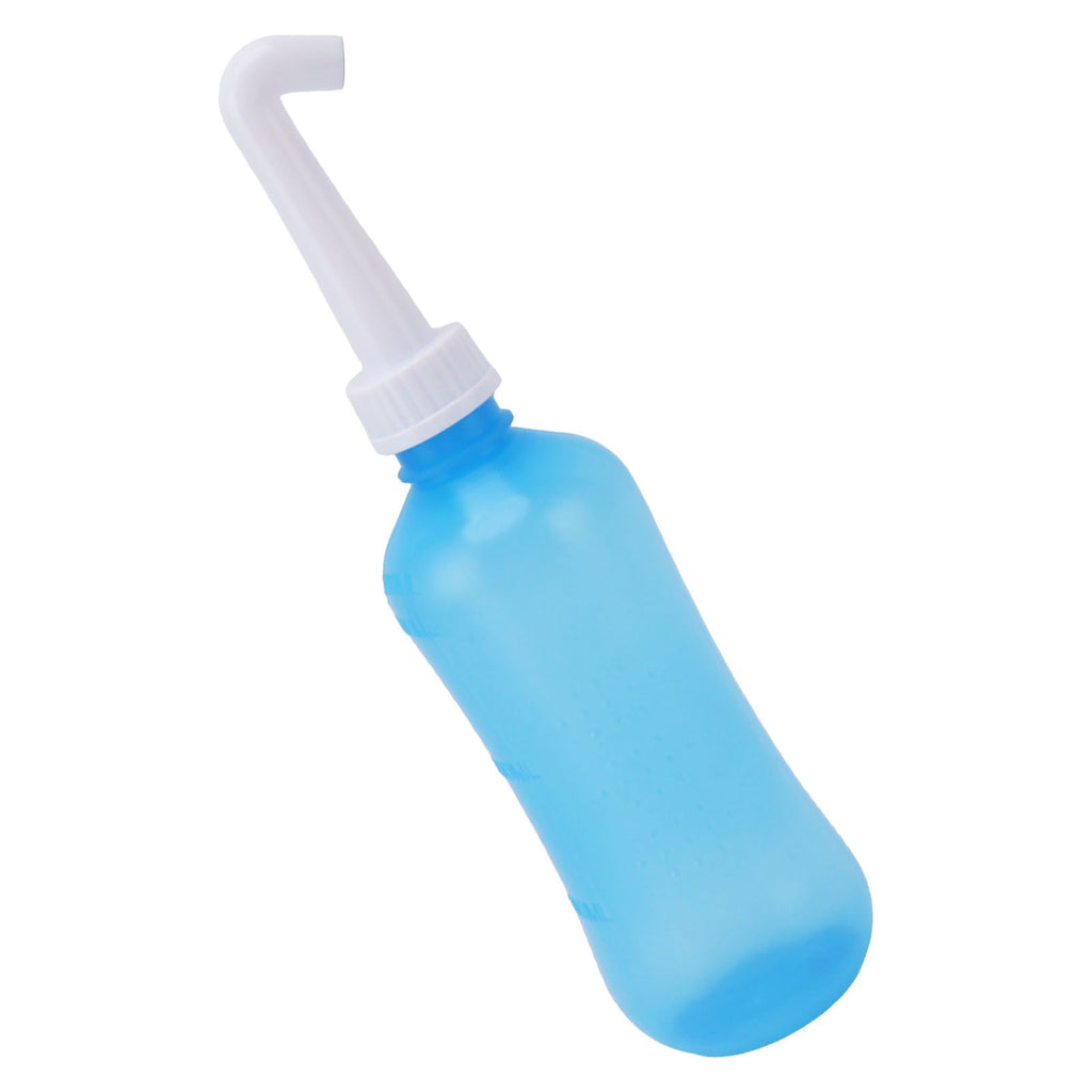 Nasal Irrigation Manual Sinus Rinse Bottle Pressure Nose Wash Cleaner for Children Adults Kids 310ml+ Single Hole Head