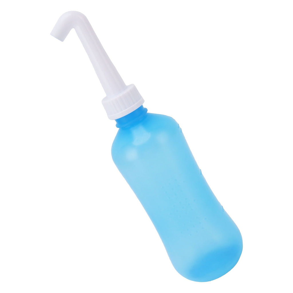 Nasal Irrigation Manual Sinus Rinse Bottle Pressure Nose Wash Cleaner for Children Adults Kids 310ml+ Five Hole Head