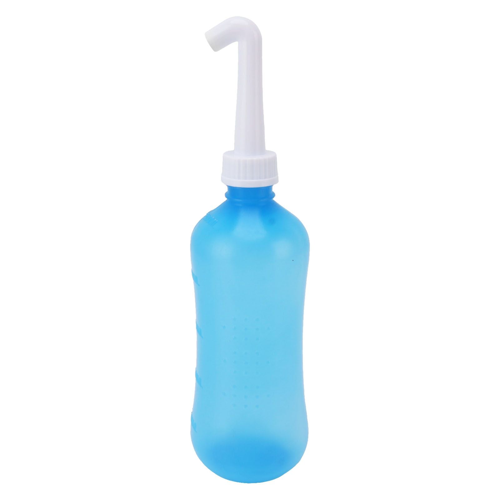 Nasal Irrigation Manual Sinus Rinse Bottle Pressure Nose Wash Cleaner for Children Adults Kids 500ml+ Five Hole Head