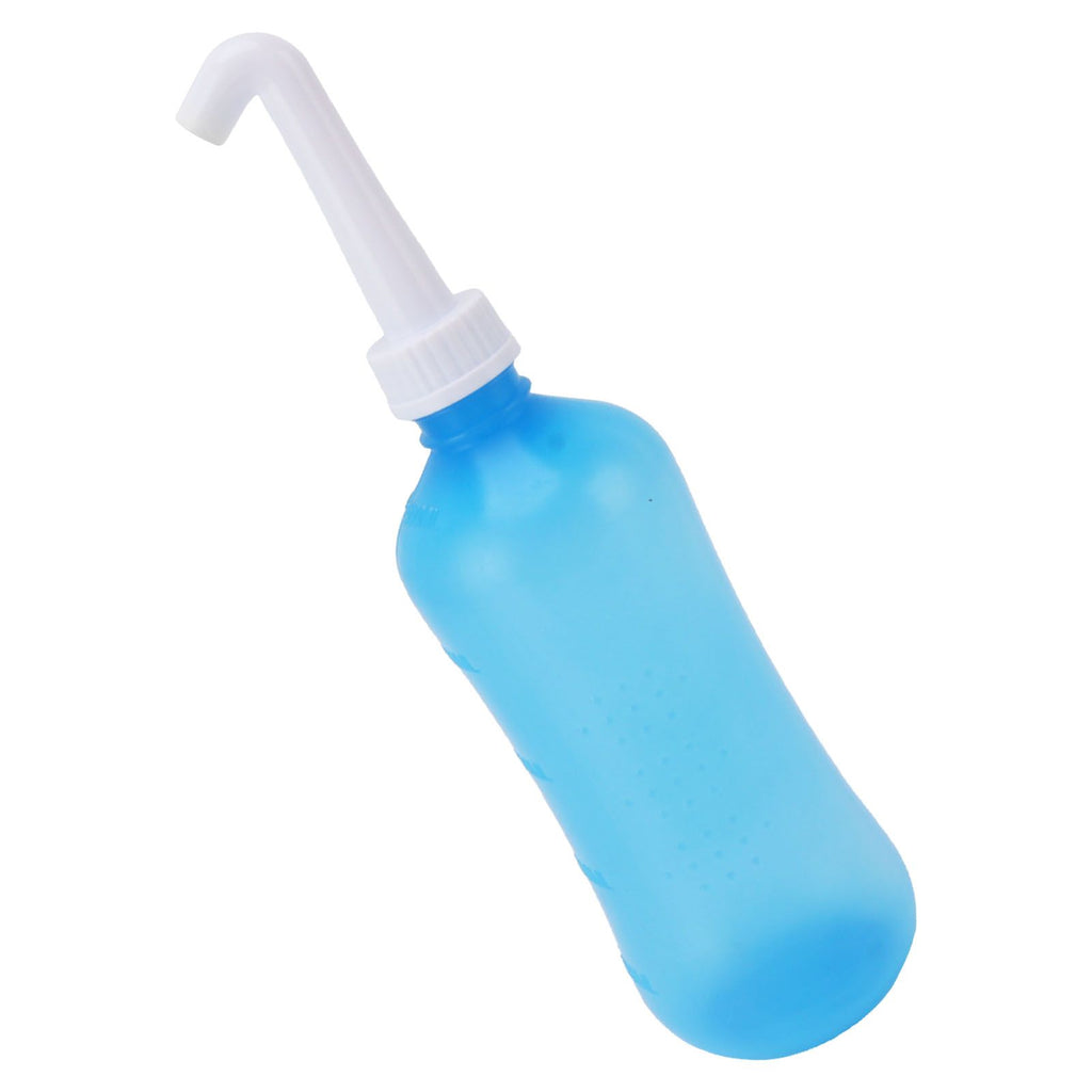 Nasal Irrigation Manual Sinus Rinse Bottle Pressure Nose Wash Cleaner for Children Adults Kids 500ml+ Five Hole Head