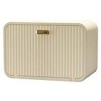 Tissue Box Cover Wall Mounted 2 in 1 Waterproof Tissue Holder Dispenser Box Cover for Bathroom Milky White