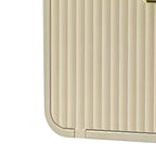 Tissue Box Cover Wall Mounted 2 in 1 Waterproof Tissue Holder Dispenser Box Cover for Bathroom Milky White
