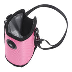 Milk Bottle Warmer Bag Digital Display Constant Temp Adjustable Temperature Baby Bottle Warmer for Home Car Rose Red