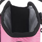Milk Bottle Warmer Bag Digital Display Constant Temp Adjustable Temperature Baby Bottle Warmer for Home Car Rose Red