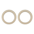2Pcs 54mm Silicone Steam Ring Silicone Gasket for Breville 8 Series 870 878 880 860 840 Grouphead Gasket Replacement Part Beige