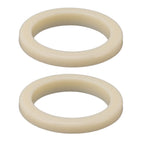 2Pcs 54mm Silicone Steam Ring Silicone Gasket for Breville 8 Series 870 878 880 860 840 Grouphead Gasket Replacement Part Beige
