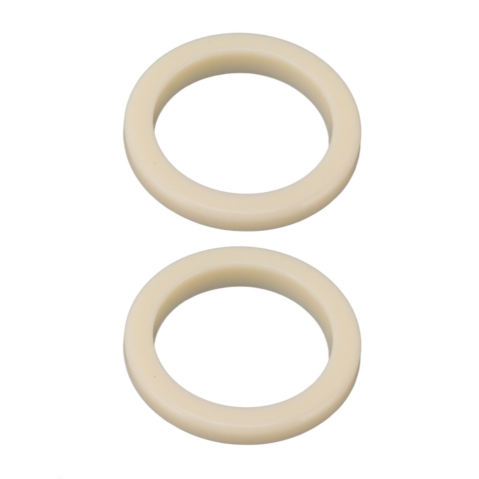 2Pcs 54mm Silicone Steam Ring Silicone Gasket for Breville 8 Series 870 878 880 860 840 Grouphead Gasket Replacement Part Beige