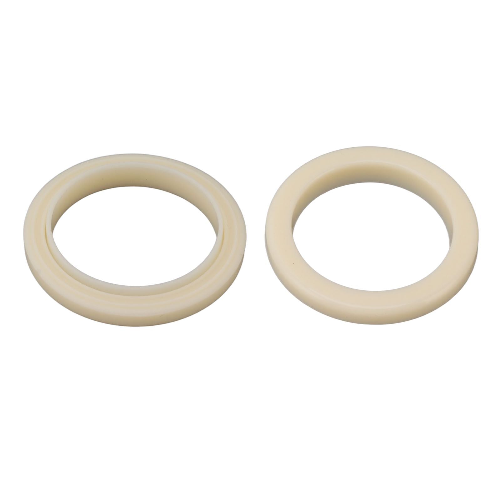 2Pcs 54mm Silicone Steam Ring Silicone Gasket for Breville 8 Series 870 878 880 860 840 Grouphead Gasket Replacement Part Beige