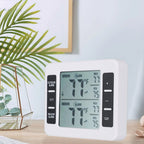 Indoor Outdoor Thermometer Hygrometer 433Mhz Wireless Digital Temperature and Humidity Monitor