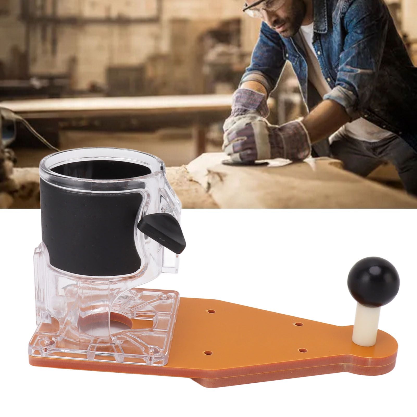 Trimming Machine Flip Plate Accurate Drilling Aluminum Alloy Router Table Insert Plate for House Decoration