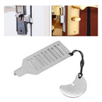 Travel Door Stop Lock Portable Home Security Extra Door Locker for Dormitory Hotel Apartment