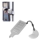 Travel Door Stop Lock Portable Home Security Extra Door Locker for Dormitory Hotel Apartment