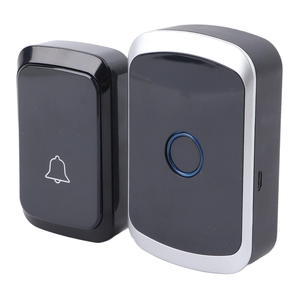 Wireless Doorbell Stable Signal Direct Current ABS Easy To Install Battery Powered Doorbell for Room