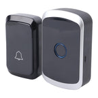 Wireless Doorbell Stable Signal Direct Current ABS Easy To Install Battery Powered Doorbell for Room