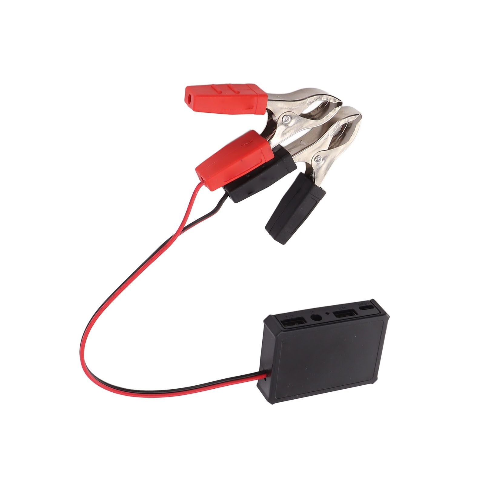 12V to 24V Crocodile Clip Support Fast Charging USB Voltage Regulator Clip for Phone Camera